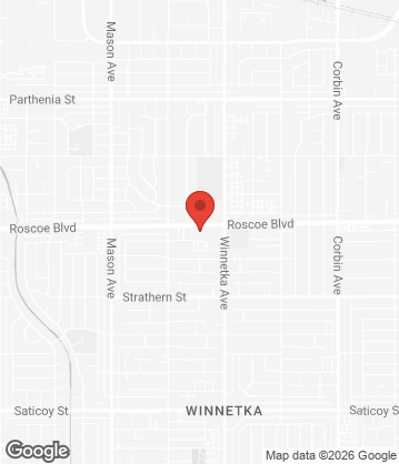 Map of Winnetka - 20156 Roscoe Blvd Winnetka, CA 91306